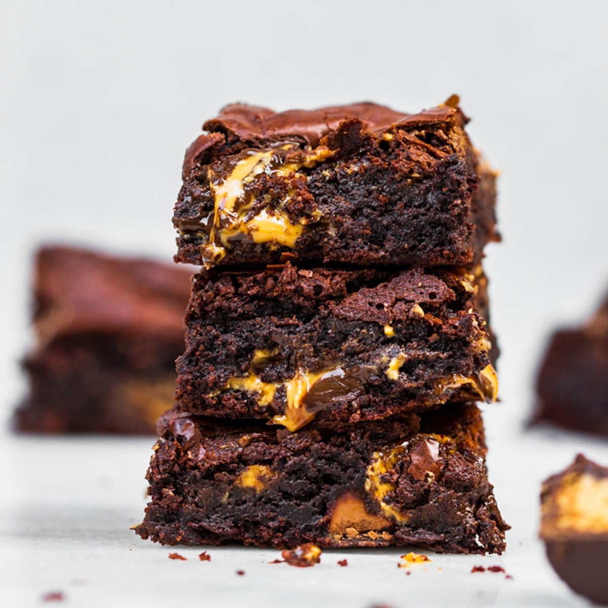 Peanut Butter Cup Chocolate Chip Brownies: An Over-the-Top Treat